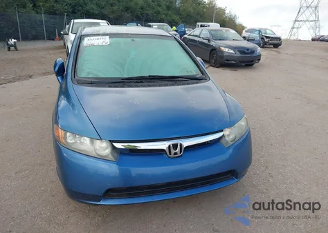 2008 Honda Civic Lx из США, поврежденный, VIN 2HGFA16538H522372
